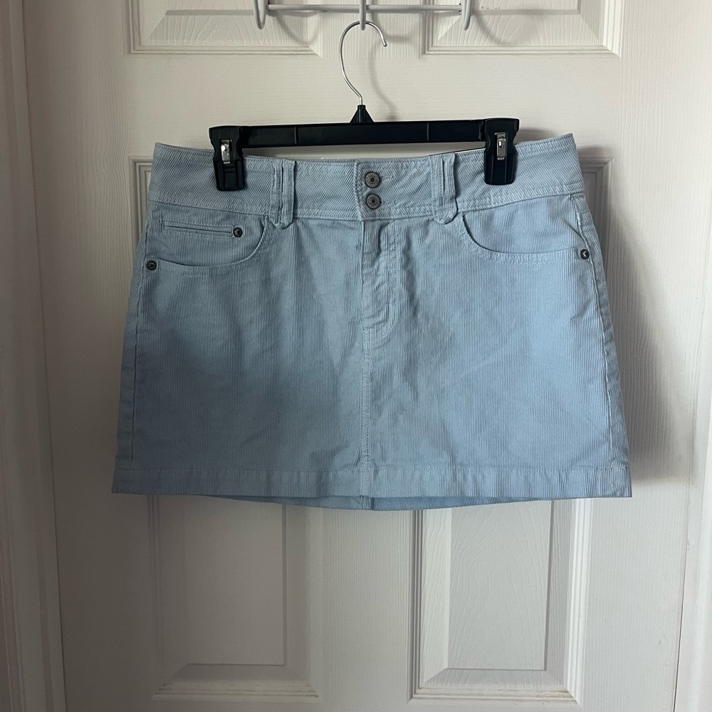 American Eagle Outfitters Blue Mini Skirt
